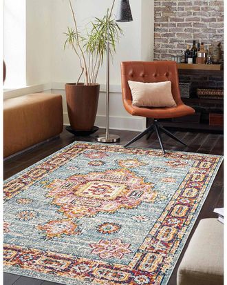 Ecarpetgallery Ecarpet Lotus Traditional Rug