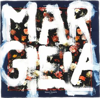 Maison Margiela Womens Multicolor Silk Foulard Accessory