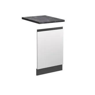Vicco Panel Frontal R-line, Blanco, 45 Cm, Et Antracita
