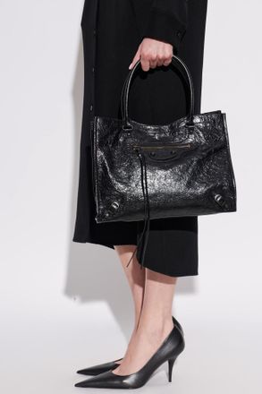 Balenciaga Shoulder Bag Le City Small, Womens, Black
