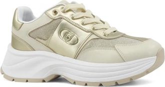 Liu Jo Sneakers - Dames - Sneakers - Geel - 37 EU - Leer - Schoenen