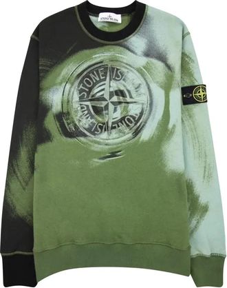 Stone Island Crewneck Sweatshirt Olive 771563045-V0058
