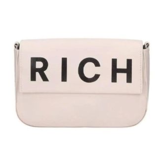 John Richmond Dames, Tassen, Wit, Maat: ONE Size Leer