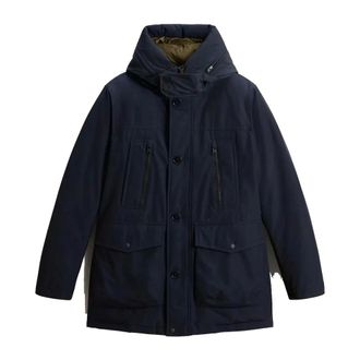 Woolrich Hombre, Abrigos, Azul, Talla: XL