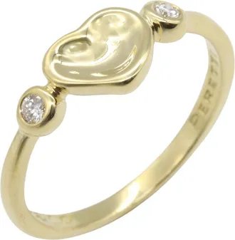 Tiffany & Co. Gold Clear Yellow Gold (18K) Band Ring (Pre-Owned)