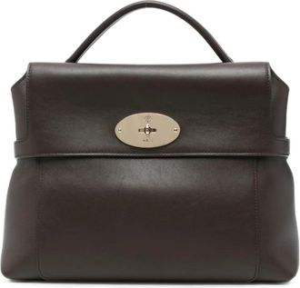 Mulberry Stevie Top Handle - Dames - Handtassen - Bruin - ONE Size - Leer - Tassen
