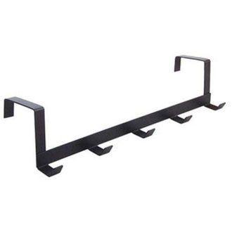 OEM Paquetes De Ganchos Para Colocar Detr&aacute;s De La Puerta, Ganchos Para Armarios De Cocina, Color Negro - Crezuo