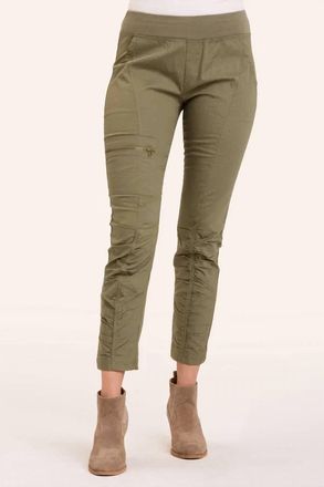 Xcvi Malanda Poplin Pants In Green