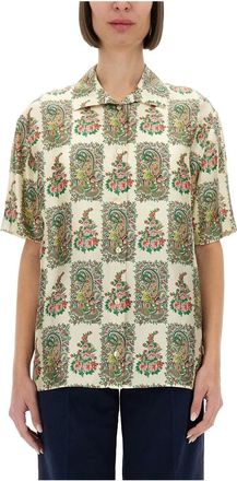 Etro Silk Shirt - Dames - Overhemden - Veelkleurig - M - Overhemden