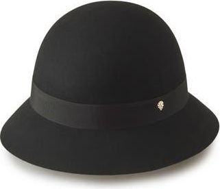 Helen Kaminski Etta Conscious Merino Wool Hat in Black/blac at Nordstrom Rack, Size Medium