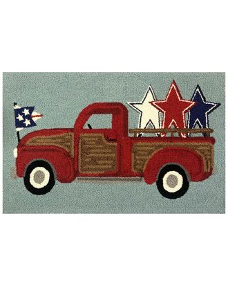 The Rug Market Americana Vintage Truck 30X48in Doormat