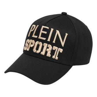Plein Sport Baseball Cap - unisex - Outdoor handschoenen - Zwart - ONE Size - Katoen - Fitness