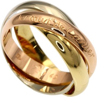 Cartier Yellow Gold (18K) Pink Gold (18K) White Gold (18K) Band Ring (Pre-Owned)