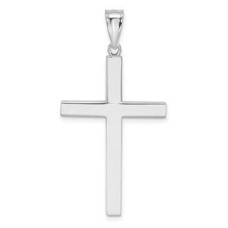 Diamond2Deal 14k Gold Latin Cross Pendant
