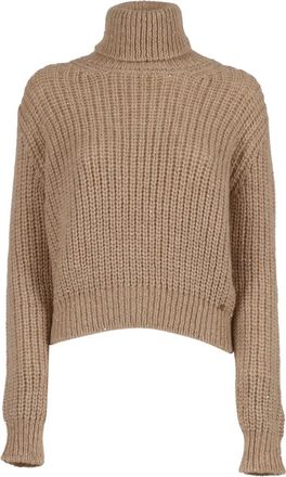 Fay Dolcevita sweater - Brown