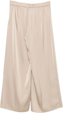 Marina Rinaldi Dames, Broeken, Beige, Maat: 3XL