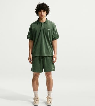 Nike Mens Club Terry Shorts in Green | IQ6221-323