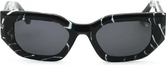 Philipp Plein SPP066M0Z21 Sunglasses - Black