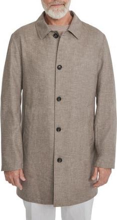 Jack Victor Hans Wool Raincoat in Tan at Nordstrom Rack, Size 42