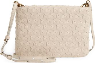 Madewell The Puff Woven Crossbody Bag in Form Grey at Nordstrom Rack