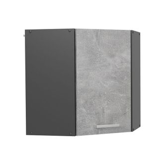 Vicco Mobile angolare da cucina R-Line, Calcestruzzo, 57 cm