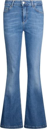 Liu Jo Flare Leg Denim Jeans - Dames - Flared Jeans - Blauw - W30 - Denim - Jeans
