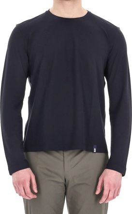 Drumohr Ice Cotton Long Sleeve Cotton T-Shirt