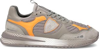 Philippe Model Sneakers Olympique Running - Heren - Sneakers - Grijs - 42 EU - Katoen - Schoenen