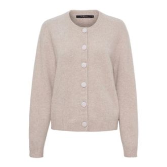 BTF-CPH Btfcph - Alice Cardigan - Dames - Truien - Beige - Maat: L Wol