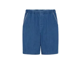 Gucci Hombre, Pantalones cortos, Azul, Talla: L