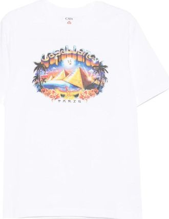 Casablanca Hombre, Camisetas, Blanco, Talla: XL