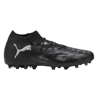 Puma Heren Future 8 Match Flat Firm Ground Voetbalschoenen (Puma Zwart)