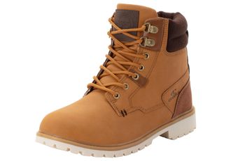 O'Neill Schn&uuml;rboots ONEILL El Capitan Women High, Damen, Gr. 38, gelb (wheat), Synthetik, Schuhe Schn&uuml;rboots