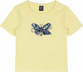 Santa Cruz T-Shirt SANTA CRUZ, Damen, Gr. XL (14), celestial ye, Obermaterial: 70% Baumwolle, 30% Polyester, Shirts T-Shirt, f&uuml;r den Alltag, aus Baumwolle und Po