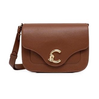 Coccinelle Bolso de mano de piel granulada - Bags - Mujer - Marr&oacute;n - ONE SIZE