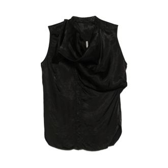Rick Owens Dames, Blouses & Shirts, Zwart, Maat: 2XS