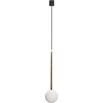 Netlighting Ali Slim Pendant Ceiling Light Gold 1x G9