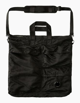 C.P. Company Mens Nylon B Lens Tote Bag - Black - Size: UNI