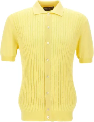FILIPPO DE LAURENTIIS Hombre, Camisetas, Amarillo, Talla: M
