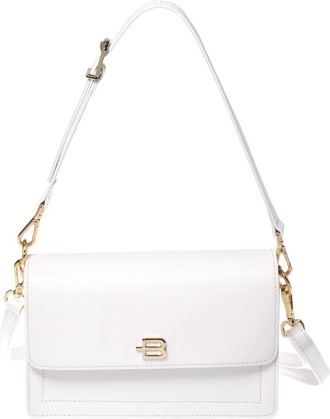 Baldinini Leren Schoudertas - Dames - Schoudertassen - Wit - ONE Size - Leer - Tassen