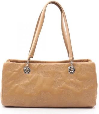 Cartier Pre-owned Leren Schoudertas - Dames - Vintage Schoudertas - Beige - ONE Size - Leer - Vintage
