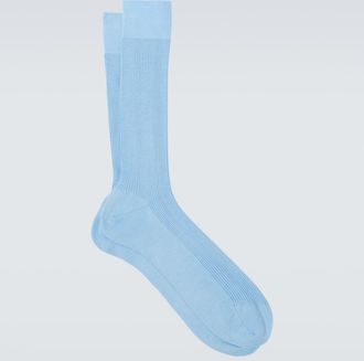 Tom Ford Calcetines acanalados de algod&oacute;n