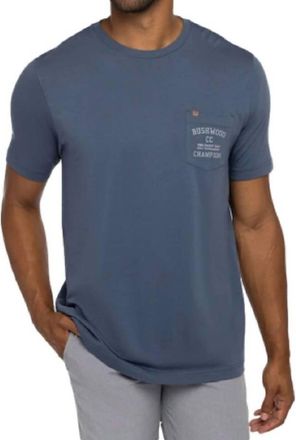 Travis Mathew Dresden Golf T-Shirt In Insignia/vintage Indigo