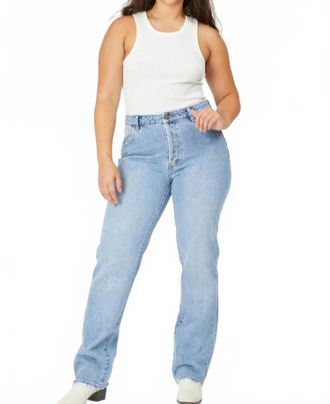 Rolla's Classic Straight Jeans In 90s Blue