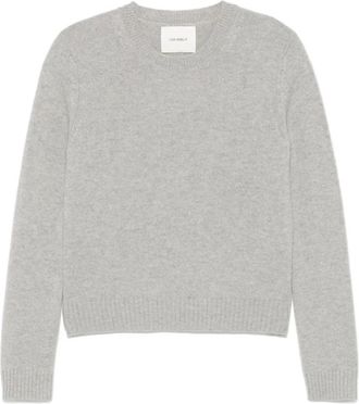 Lisa Yang Mable Crewneck Sweater - Dames - Cashmere truien - Grijs - M - Kasjmier - Truien & Vesten
