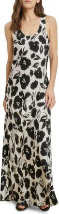 Favorite Daughter The All Yours Maxi Dress in Brushed Neutral Floral at Nordstrom, Size X-Large