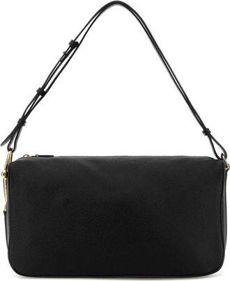 Gucci Black Half Horsebit large shoulder bag