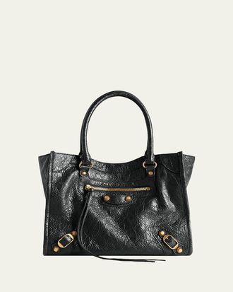 Balenciaga Le City Arena Leather Tote Bag
