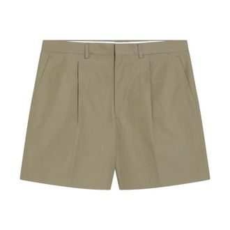 Prada Short Shorts, male, Beige, Size: L Cotton Bermudas