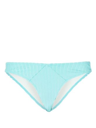 Solid & Striped Slip bikini The Alexia a coste - Blu